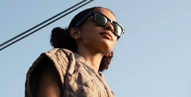 페이스북이 스마트 안경 '레이벤 스토리'를 공개했다.