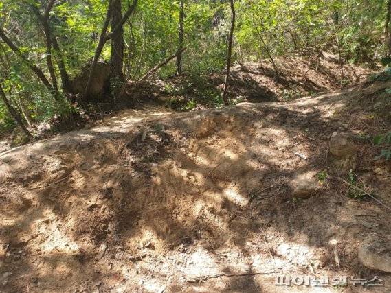 의정부시 수락산 동막골 생활쓰레기 수거 후. 사진제공=의정부시