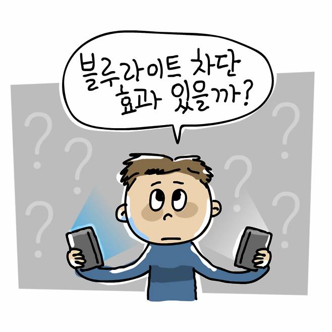 블루라이트가 눈 건강에 악영향을 준다는 증거는 아직 확실하지 않지만 수면의 질을 낮추는 것은 사실이다.[KISTI 제공]