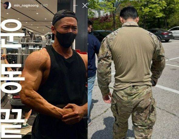 배우 남궁민이 MBC '검은태양' 배역을 위해 14kg 증량에 성공했다./ 남궁민 인스타그램