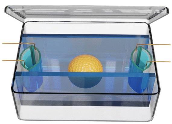 압전-마찰전기를 적용한 에너지 하베스터. DGIST 제공