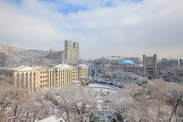경희대학교 서울캠퍼스 전경. 경희대학교 홈페이지 갈무리
