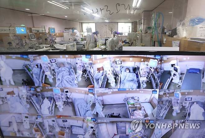 명절 연휴에도 쉬지 않는 의료진 [연합뉴스 자료사진]