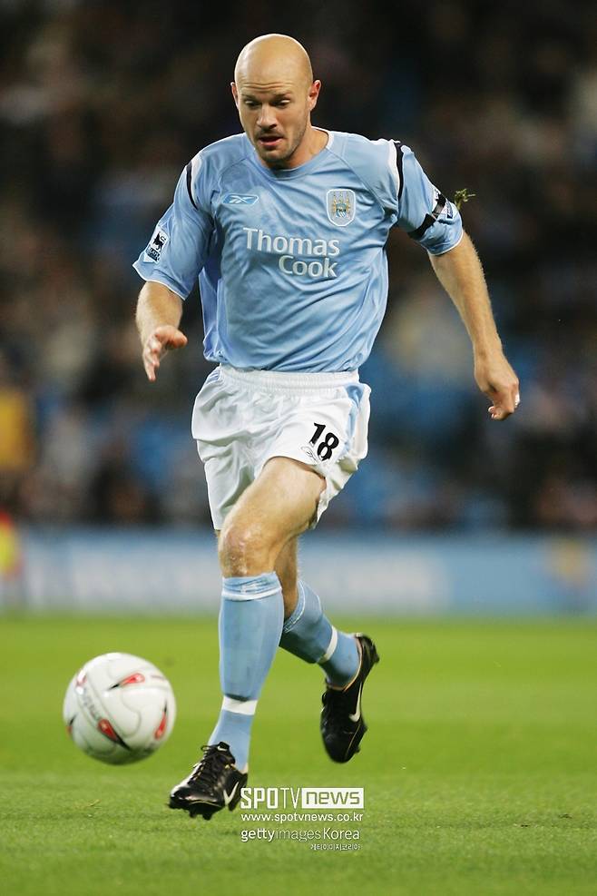 ▲ 대니 밀스는 2004년부터 2009년까지 맨체스터시티에서 뛰었다.