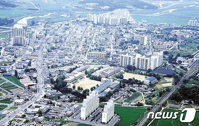 증평읍 전경.© 뉴스1