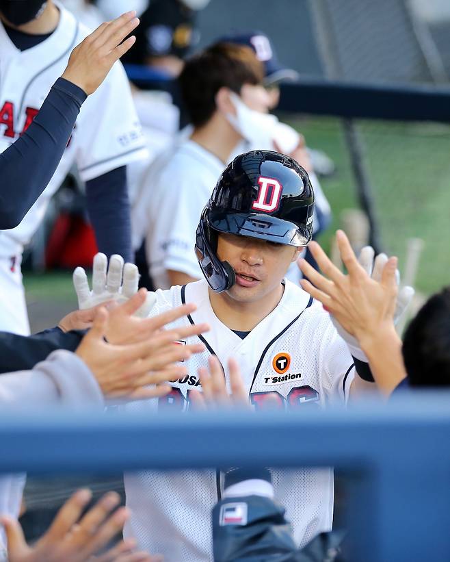 ▲ 두산 베어스 김재환 ⓒ 두산 베어스