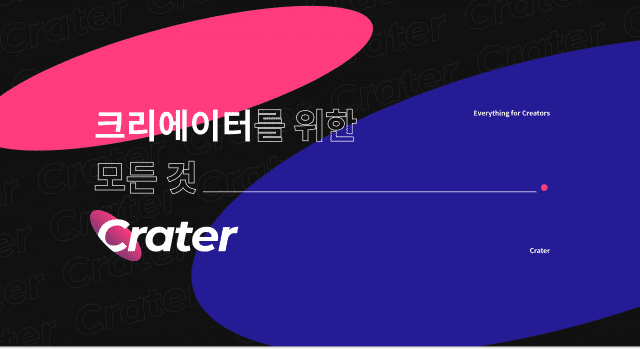 데이원컴퍼니, 콘텐츠 제작자를 위한 스톡 플랫폼 ‘크레이터’ 출시