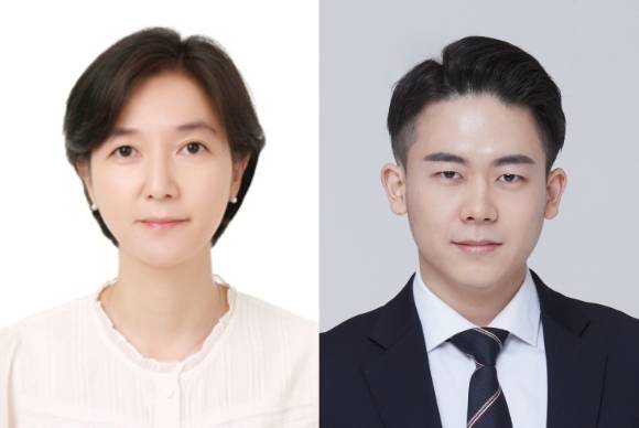 이수정 지스트 기초교육학부 교수(왼쪽, 교신저자)와 오상현 캘리포니아대학교 머세드 물리학부 박사과정(제1저자) [사진=GIST]