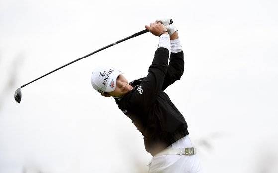 박성현이 포틀랜드 클래식에서 드라이브샷을 하고 있다. 박성현. [AFP=연합뉴스]