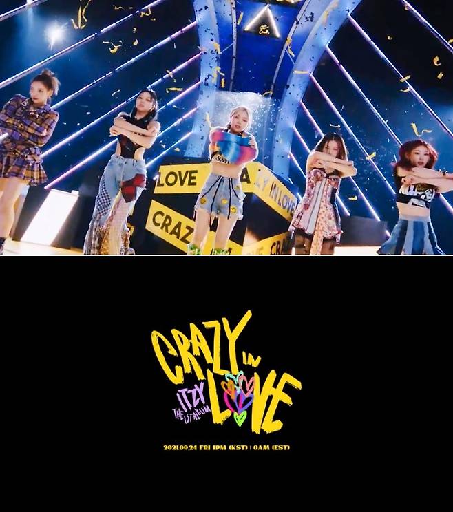 Group ITZY (ITZY), which is about to make a comeback, first released a part of the new song LOCO (Roco) Performance.ITZY opened its regular 1st album CRAZY IN LOVE (Crazy in Love) title song LOCO Music Video Teaser on the official SNS channel at 0:00 on September 23 and led to the peak of comeback expectations.In this video, the new performance of Stage Artisan ITZY was filled with all the world fanship more hot.The Teaser video has all three beats of sound, performance and visual, amplifying expectations and curiosity about the completion of the new song Music Video.The members showed fantastic dance to the song with the accented strong song and captivated the attention with point choreography expressing the state of being swept by the vortex of emotion.Especially, colorful sets such as overpasses blocked by cars and huge gift boxes appeared in succession, giving a strong immersion feeling.The new song expresses the feelings of love like roller coasters in the Z-generations speech with the theme of LOCO, another word of Crazy.Based on the belief in oneself in the addicted sound, you can see the new appearance of ITZY that does not always lose its dignity.Written and written by the stars of the music industrys famous composition team * (GALATIKA*), which led the popularity of the debut song Dallala in 2019 and WANNABE (Wannabe) in 2020, it foresaw the birth of another hit song in 2021.ITZY has prepared a variety of contents for fans who have waited for the release of their first full-length album, including concept images, photo books, comeback shows, and songs SWIPE (Swipe) Music Video.Especially, as an icon representing the Z generation, we launched CRAZY IN LOVE sticker using AR new technology on SNS Instagram and Facebook, so that we can express and enjoy free sensibility.On the 24th, at 12 p.m. on the day of the announcement of the new news, ITZY #OUTNOW COMEBACK SHOW (ITZY #Outnow comeback show) will be held at Naver NOW. (Now).I have a special time with world wide fans by performing various corners such as the first release of the new song LOCO performance, new album unboxing, introduction of songs, and work behind-the-scenes story.It is also making global fans more excited as it is ahead of the appearance of United States of America NBCs popular talk show The Kelly Clarkson Show on the 27th local time.ITZYs regular 1st album CRAZY IN LOVE and the title song LOCO will be released at 1 pm on the 24th and World at 0 pm on the United States of America Eastern time.