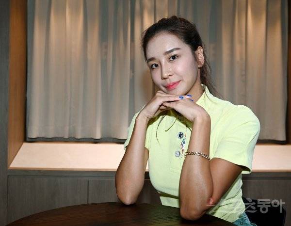 공유진 골퍼. 김민성 기자 marineboy@donga.com