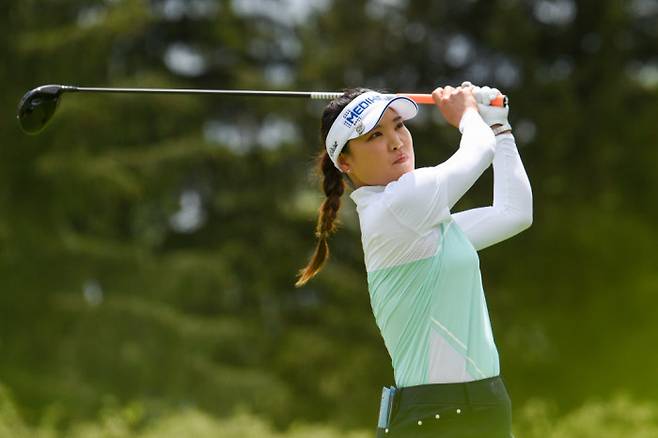 LPGA 투어에서 활약 중인 유소연이 올 시즌 남은 대회 선전을 다짐했다. 지난달 마라톤 클래식에서 플레이 중인 유소연.ㅣ게티이미지