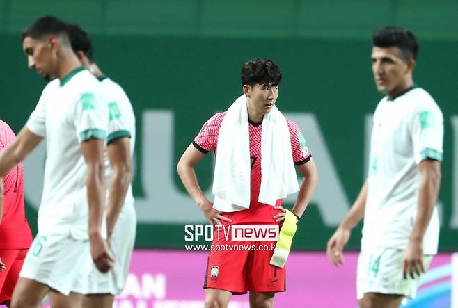 ▲ 축구대표팀 주장 손흥민은 자신의 몸도 관리해야 하고 대표팀 경기력, 사기까지 모두 챙겨야 한다. ⓒ곽혜미 기자