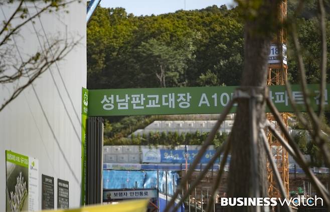 LH공공주택 건설중인 대장지구/사진=이명근 기자 qwe123@