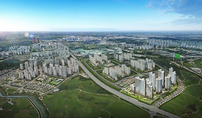 평택 지제역 동문 디 이스트(동문건설 제공) © 뉴스1