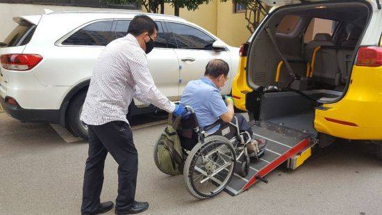 교통약자 콜택시 [이미지출처=진주시]