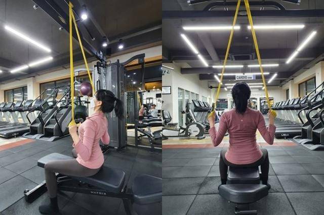 밴드와 지면 사이 각도가 10~15도를 이루도록 몸을 고정한다. 피트니스위 제공