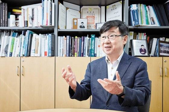 정보교육확대추진단 단장 서정연 교수는 미래인재 육성을 위해 공교육을 통해 컴퓨팅사고력을 제대로 가르쳐야 한다고 강조했다. 프리랜서 조인기