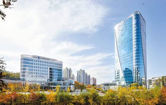 건강보험심사평가원은 코로나19 상황 속에서 확산 방지 시스템의 운영, 의약품 유통 현황 제공 등을 통해 의료 현장을 지원했다. 사진은 건강보험심사평가원 사옥. [사진 건강보험심사평가원]