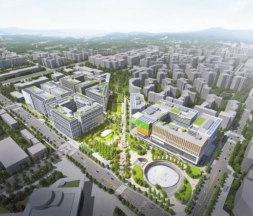 마곡 MICE ‘롯데캐슬 르웨스트’ 조감도. 마곡 MICE 복합개발사업은 마곡지구 내 컨벤션센터, 호텔, 문화 및 집회시설 등 MICE 인프라를 구축하는 것이다.