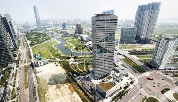 인천경제자유구역청 전경. &copy;인천경제청