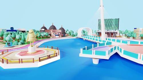 춘천 커피도시 페스타 메타버스 공간 [강원정보문화진흥원 제공.재판매 및 DB 금지]