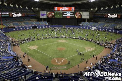 몬트리올 엑스포스 홈구장이었던 올림픽 스타디움의 전경. 사진=ⓒAFPBBNews = News1