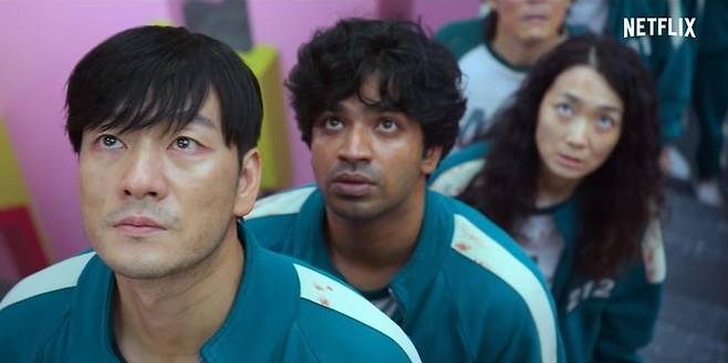 드라마 '오징어 게임'에서 이주노동자 '알리'역을 맡은 배우 아누팜 트리파티(34) 씨. [넷플릭스 제공]