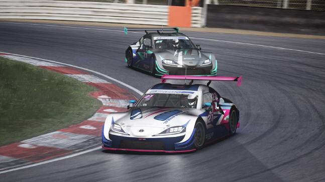 2021 삼성화재 e슈퍼레이스 챔피언십 머신의 경기 주행 장면. &nbsp;제공 | 슈퍼레이스