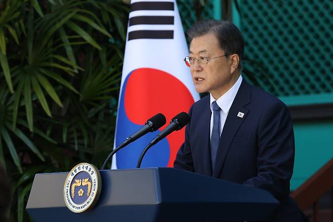 문재인 대통령. 연합뉴스