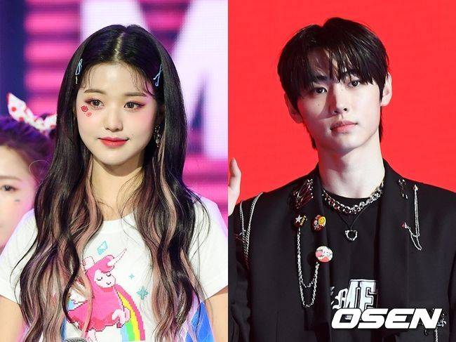 아이즈원 장원영(왼쪽)과 엔하이픈 성훈이 '뮤직뱅크' MC로 호흡을 맞춘다. OSEN DB