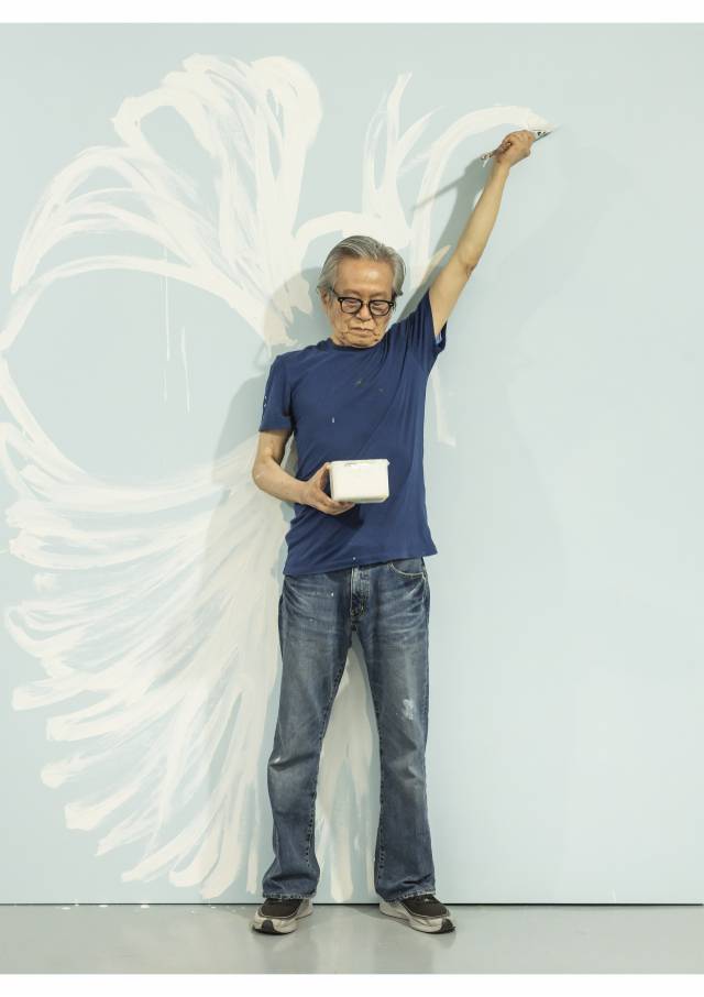 이건용의 '바디스케이프 76-2' 제작과정 중 일부. /사진제공=갤러리현대