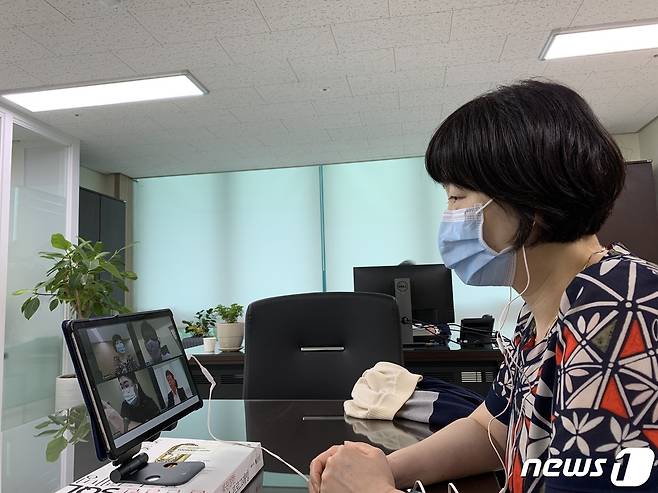 대전대 산학협력단 전자조달지원센터는 지난 27일부터 10월8일까지 2주 동안 ‘아시아 조달공무원 대상 전자조달 역량강화 교육’을 비대면으로 진행한다.© 뉴스1