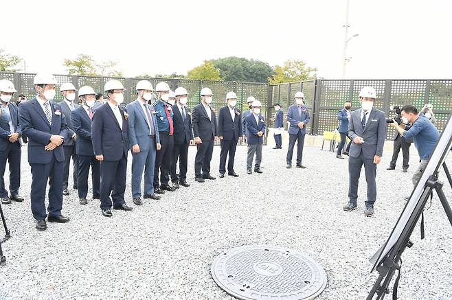 모전지구 송전선로 지중화 사업 완료 [문경시 제공. 재판매 및 DB 금지]