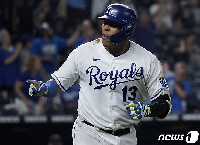 캔자스시티 로열스의 살바도르 페레스. © AFP=뉴스1