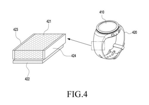 삼성전자 태양광 발전 특허 기술을 전자기기에 형상화한 모습.