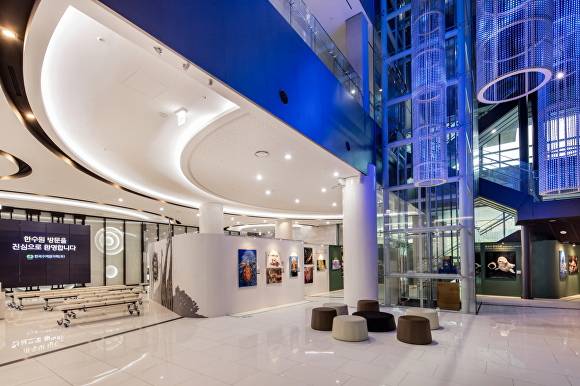 한수원 본사 홍보관 에너지팜 내부 모습. [사진=한수원]