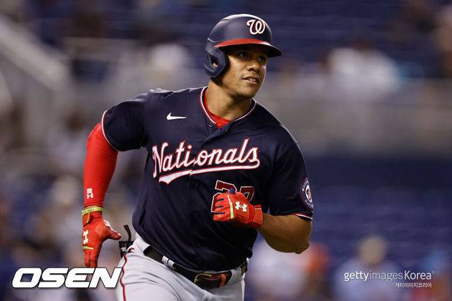 [사진] 후안 소토 2021.09.23 ⓒGettyimages(무단전재 및 재배포 금지)