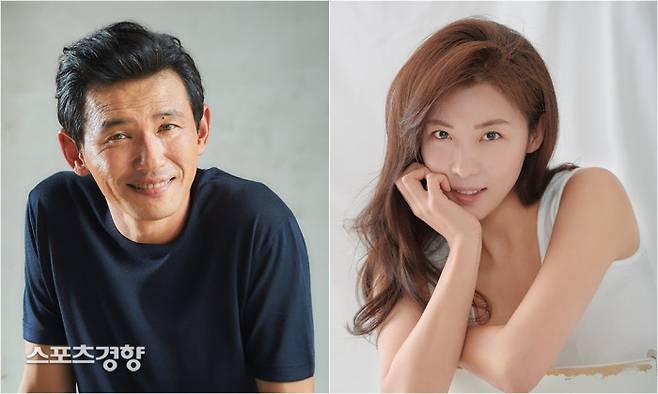 가수 임창정 정규 17집 타이틀곡 뮤직비디오에서 호흡을 맞추는 배우 황정민(왼쪽)과 하지원. 사진|경향DB