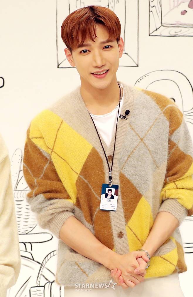 준케이 '훈훈한 선배 분위기'[★포토]