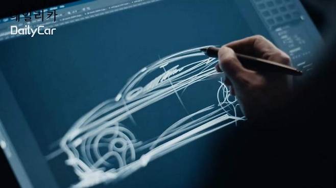 제네시스 GV60 스케치