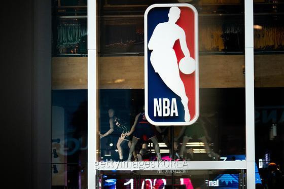 NBA 로고. 사진=게티이미지