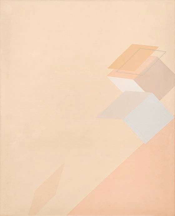 서승원, Simultaneity 77-56, 1977 , Oil on canvas, 162 x 130.[사진 PKM갤러리]
