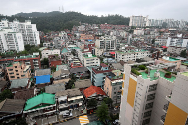 도심복합사업 주민지지가 높은 것으로 알려진 증산4구역. [매경DB]