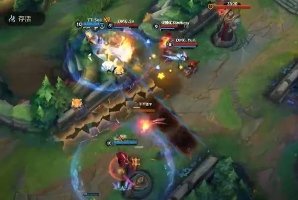 사진=도유TV 공식 생중계 캡쳐, 4세트에서 나온 '진형파괴 발퀄라이저'