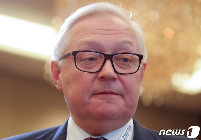 세르게이 랴브코프 러시아 외무차관. © 로이터=뉴스1 © News1 정윤영 기자