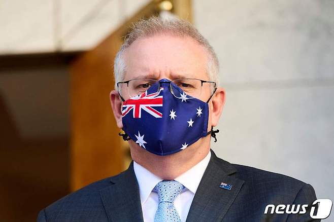 스콧 모리슨 호주 총리. © AFP=뉴스1