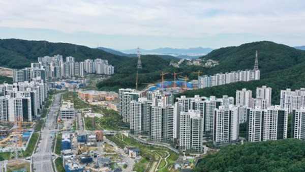 [사진 제공: 연합뉴스] 성남시 분당구 대장동 개발지구