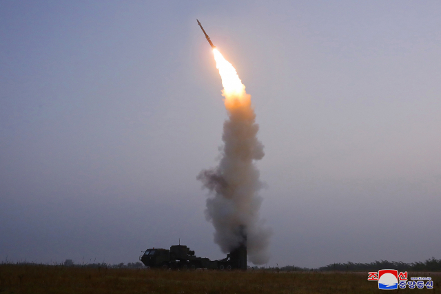 북한이 지난달 30일 신형 반항공미사일을 시험발사했다고 밝혔다. /연합뉴스
