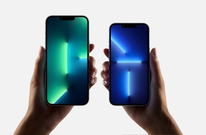 아이폰13 프로 시리즈. 사진=애플